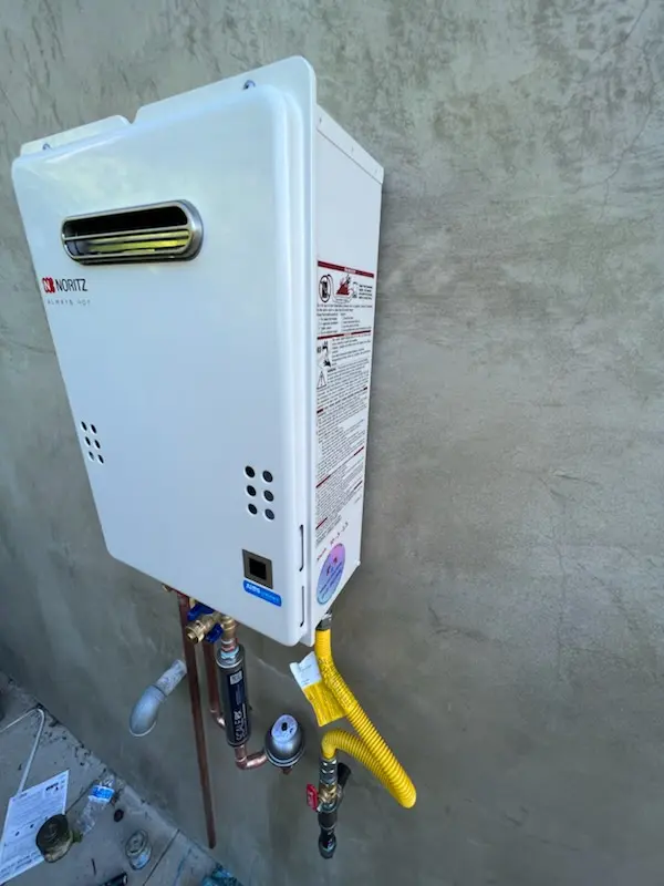 Tankless water heater installation for McDonogh Manor homes